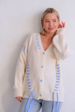 Martichelli Кардиган молочный фото 25