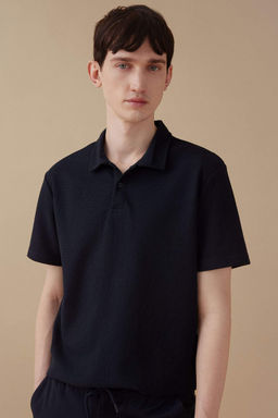 New Regular Fit Basic Duz K?sa Kollu Polo Tisort - Defacto фото 3