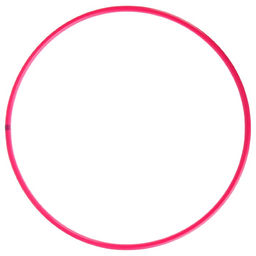 Обруч профессиональный для художественной гимнастики Grace Dance, d=75 см, цвет малиновый  фото 2