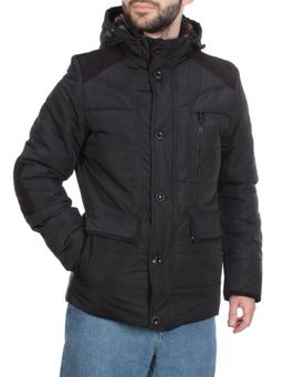 J83010 BLACK Куртка мужская зимняя NEW B BEK (150 гр. синтепон)