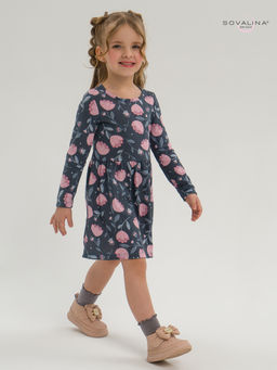 Платье Эля тюльпаны в дымке - Sovalina фото 13