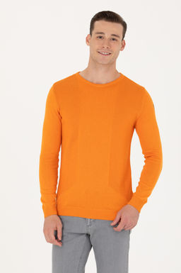 U. S. Polo Assn Мужской оранжевый свитер - U.s. polo assn фото 15