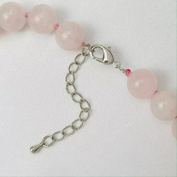 Бусы из Розового кварца (Бразилия) 52 см +