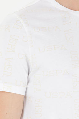 U. S. Polo Assn Мужская белая футболка с круглым вырезом - U.s. polo assn фото 7