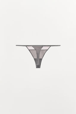 COMBINED TULLE THONG - Zara фото 6
