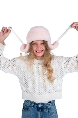 Шапка ушанка ДЕТСКАЯ - Woollamb фото 43