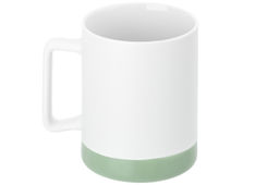 Кружка 400 мл 11*8*11 см Наедине с природой зеленая NEW BONE CHINA - Elan gallery фото 5