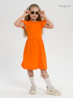 Платье Феечка оранжевая - Sovalina фото 11
