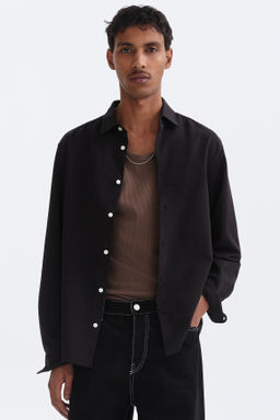Camisa en tejido el?stico multidirecci?n Slim Fit - H&m фото 5