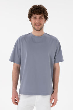 Erkek Comfort Fit Bisiklet Yaka Mavi Merserize Basic Ti__rt Sepette S_rpriz _ndirim - U.s. polo assn фото 2
