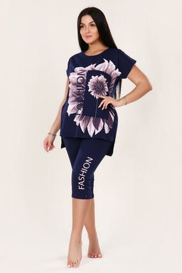 Костюм с бриджами  FASHION flower  397