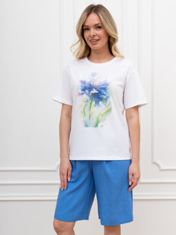 Шорты Сибелла-3 из вискозы со льном - Виотекс фото 71