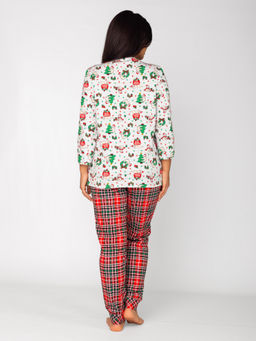 Пижама женская кулирка с брюками "СЮРПРИЗ"