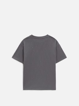 ACOOLA / Футболка детская для девочек Kampala1 графитовый фото 2