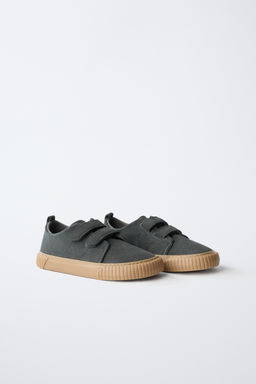 LEATHER STRAP BAREFOOT SNEAKERS - Zara фото 2