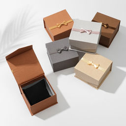 Цена за 5 шт. Коробочка подарочная под браслет, часы «Джентльмен», 9×9 см, МИКС