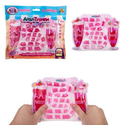 Акватубики "Кафешка: Молочный коктейль, клубничный" антистресс переливайка арт.Т25802