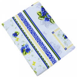 "Виола" Скатерть рогожка 220х150см, 171г/м2, хлопок 100%, "Домашняя мода" (Россия)