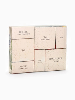 Подарочный набор Цветочный, чай, кофе молотый, сладости - Фабрика счастья фото 15