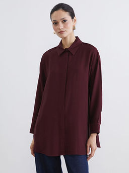 Ba?lama Detayl? Kad?n G?mlek Tunik