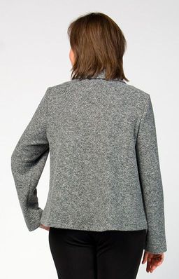 Элегантный жакет силуэта трапеция - Ckc collections фото 2