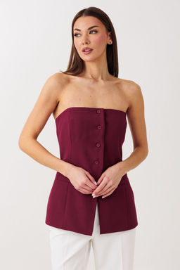 Топ VN fashion 1120 бордовый