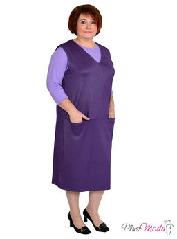 Платье Модель №551 размеры 44-84 - Plusmoda фото 3