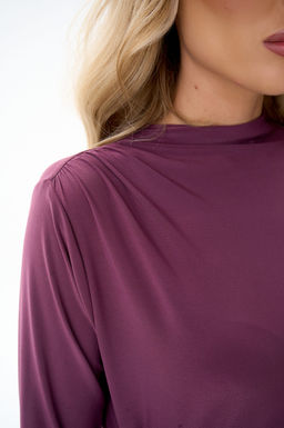 Лонгслив Нора (ежевика) - Эльза фото 3