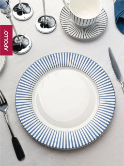 Тарелка обеденная APOLLO genio "Teatro" 27 см цвет: синий