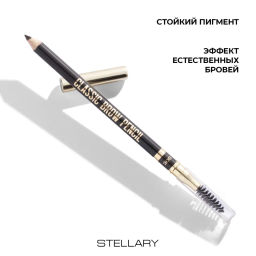 Stellary Карандаш для бровей с аппликатором / Eyebrow pencil тон 300  фото 3