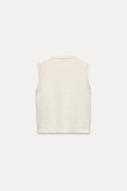 PLAIN KNIT TOP - Zara фото 12