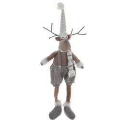 Игрушка набивная "Олень", L33 W17 H71/20 см, 2в.