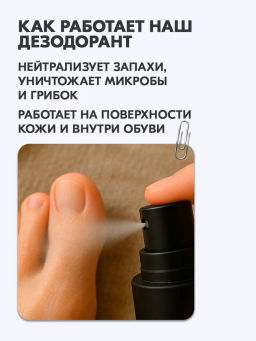 Дезодорант для ног и обуви BONIMED SHUNGITOL aroma, 200 мл Boni-0123  фото 3