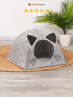 Домик из войлока Ушастый иглу, 38*38*28 см 12ам12