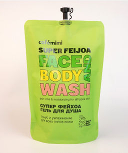 КАФЕ КРАСОТЫ le Cafe Mimi SUPER FRUIT Гель/душ Супер ФЕЙХОА 450мл МЯГКАЯ УПАК.