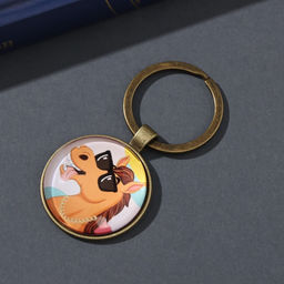 Набор: брелок для ключей и значок для одежды, рюкзак Всё будет хорошо, 6?11 см