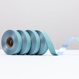 Цена за 4 шт. Лента ТИФФАНИ для декора и подарков, голубая, 2 см х 50 м