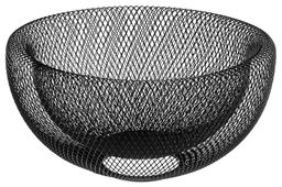 Корзина для фруктов 30*30*15 см Черная - Elan gallery фото 3