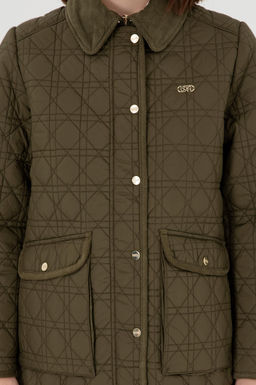 Женское пальто цвета хаки - U.s. polo assn фото 6