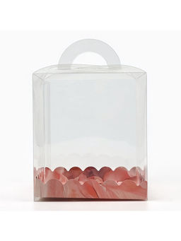 Цена за 5 шт. Коробка кондитерская, сундук, упаковка, «Цветов сияние», 16×16×18 см