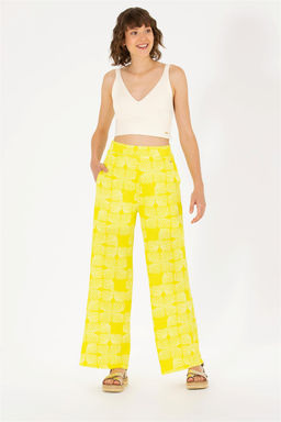 Женские неоново-желтые вязаные брюки Неожиданная скидка в корзине - U.s. polo assn фото 3