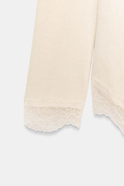 SOFT-TOUCH LACE TOP - Zara фото 7