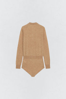 WOOL POLO NECK BODYSUIT SOSHIOTSUKI X ZARA  фото 10