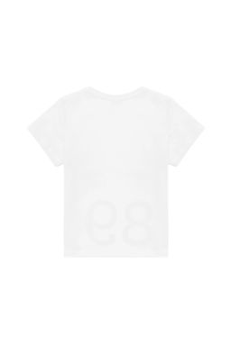 Детская белая футболка с круглым вырезом Неожиданная скидка в корзине - U.s. polo assn фото 4