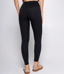 Леггинсы #КТ6601 (4), чёрный