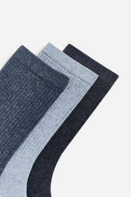 PACK OF 3 RIBBED SOCKS - Zara фото 3