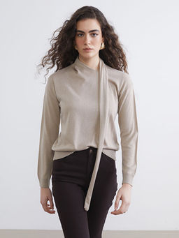 ?al Yaka Kad?n Triko Kazak