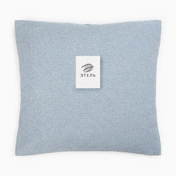 Наволочка декоративная Этель Glare 45х45см, цвет голубой, полиэстер  фото 4