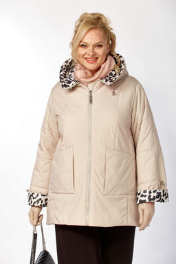 Куртка SHETTI 2215 беж  фото 9