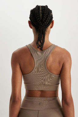 Спортивный бюстгальтер DeFactoFit с воротником-халтером  фото 10